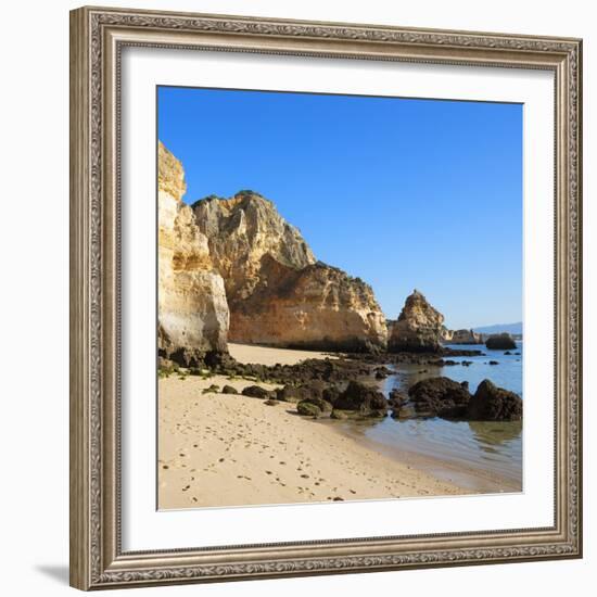 Welcome to Portugal Square Collection - Praia do Camilo-Philippe Hugonnard-Framed Photographic Print