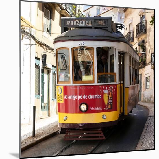 Welcome to Portugal Square Collection - Prazeres Tram 28 Lisbon-Philippe Hugonnard-Mounted Photographic Print