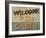 Welcome to the Cabin-Todd Williams-Framed Art Print