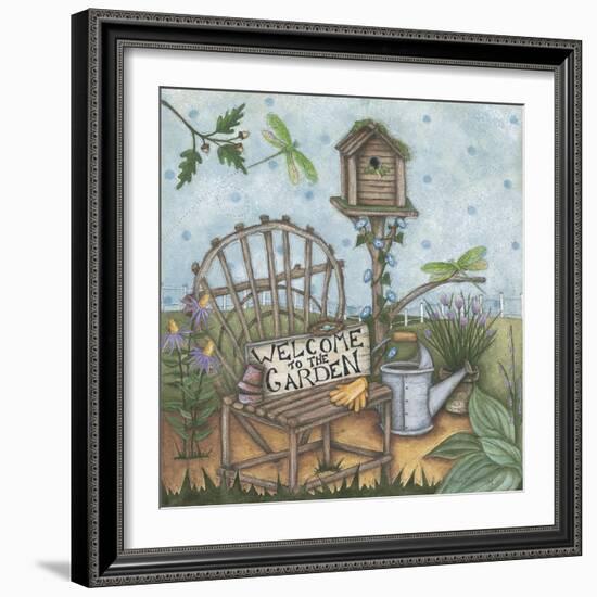 Welcome to the Garden 2-Robin Betterley-Framed Giclee Print