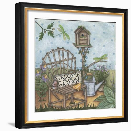 Welcome to the Garden 2-Robin Betterley-Framed Giclee Print