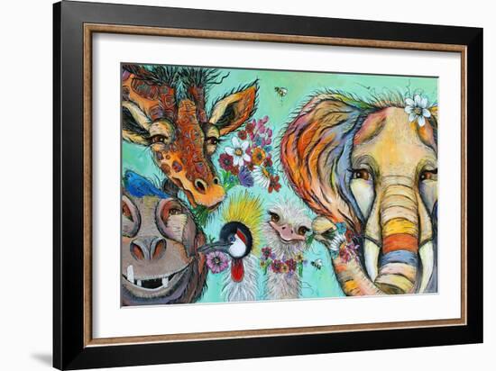 Welcome to the jungle-Karrie Evenson-Framed Art Print