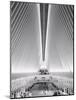 Welcome to the Oculus New York City World Trade Center Black White-Vincent James-Mounted Photographic Print