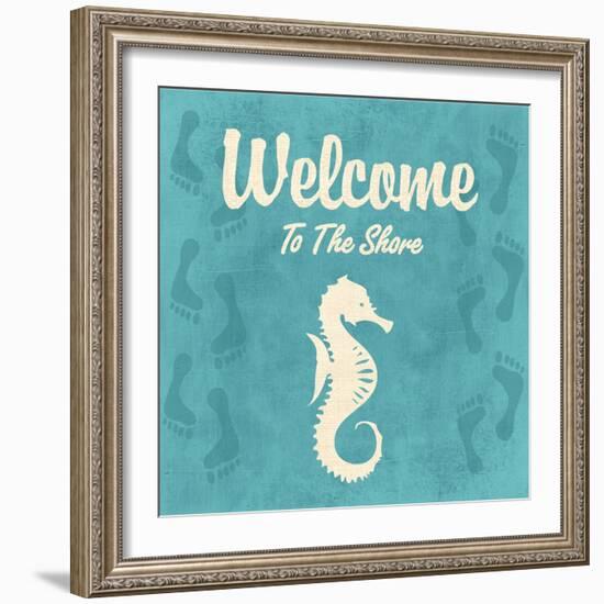 Welcome to the Shore-Piper Ballantyne-Framed Art Print