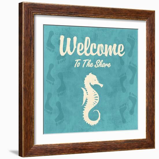 Welcome to the Shore-Piper Ballantyne-Framed Art Print