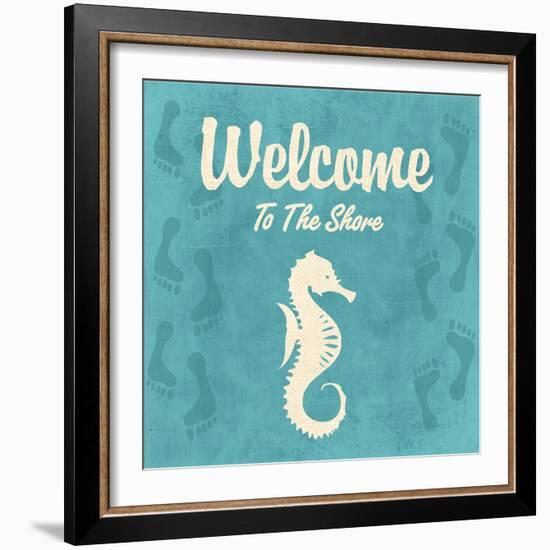 Welcome to the Shore-Piper Ballantyne-Framed Art Print