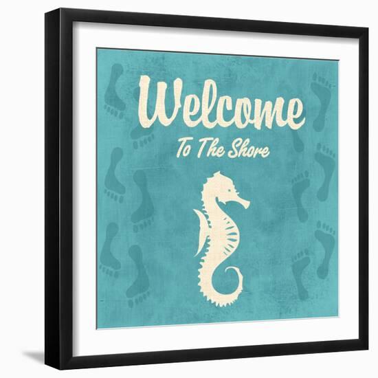 Welcome to the Shore-Piper Ballantyne-Framed Art Print