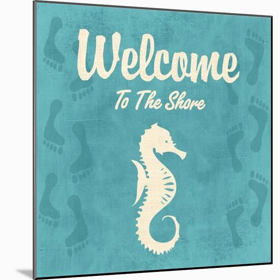 Welcome to the Shore-Piper Ballantyne-Mounted Art Print