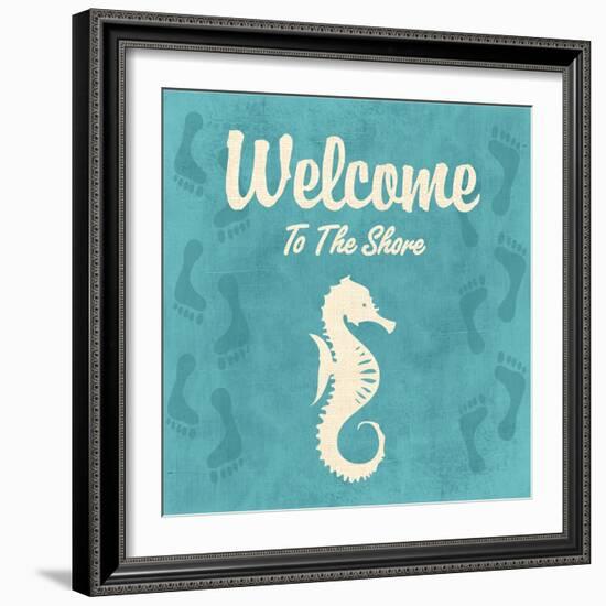 Welcome to the Shore-Piper Ballantyne-Framed Art Print