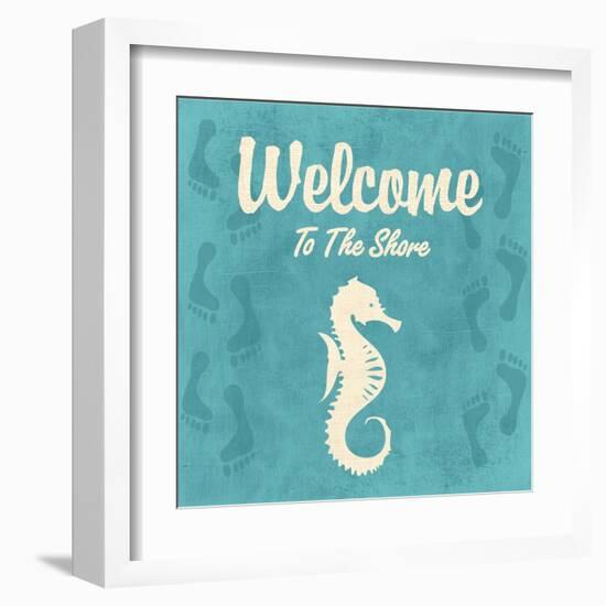 Welcome to the Shore-Piper Ballantyne-Framed Art Print