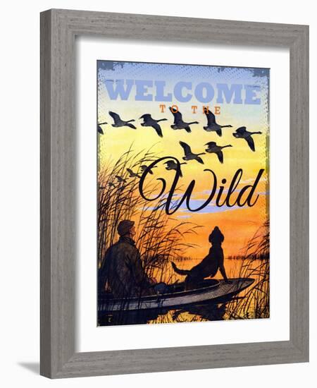 Welcome to the Wild-null-Framed Giclee Print