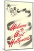 Welcome to West Hollywood-null-Mounted Art Print