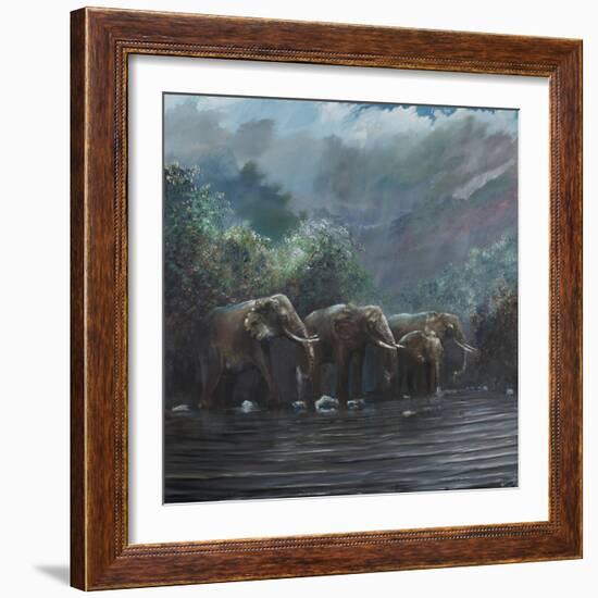 Welcome Waters, 1990-Vincent Alexander Booth-Framed Giclee Print