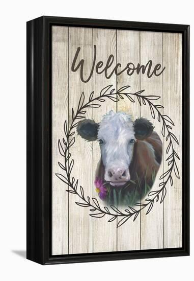 Welcome-Marnie Bourque-Framed Premier Image Canvas