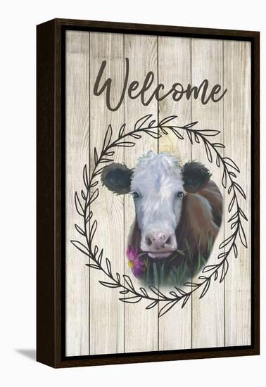 Welcome-Marnie Bourque-Framed Premier Image Canvas