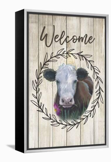 Welcome-Marnie Bourque-Framed Premier Image Canvas