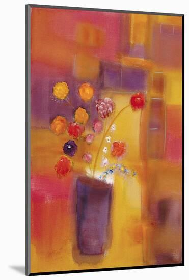 Welcoming Flowers I-Nancy Ortenstone-Mounted Art Print