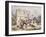 Well and Building at Subachtsche-Frederick Catherwood-Framed Giclee Print
