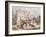 Well and Building at Subachtsche-Frederick Catherwood-Framed Giclee Print