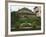 Well and Garden Courtyard, Buonconvento, Italy-Dennis Flaherty-Framed Photographic Print