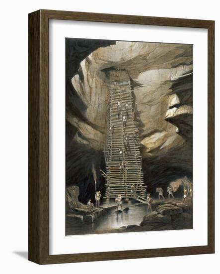 Well at Bolonchen-Frederick Catherwood-Framed Giclee Print