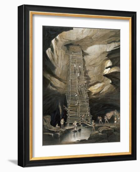 Well at Bolonchen-Frederick Catherwood-Framed Giclee Print