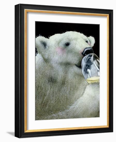 Well Chilled White-Will Bullas-Framed Giclee Print