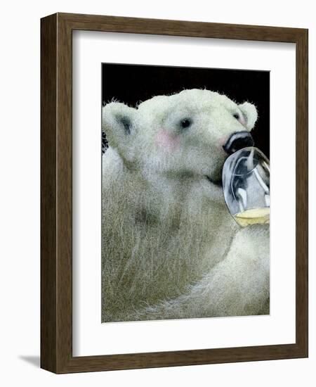 Well Chilled White-Will Bullas-Framed Giclee Print