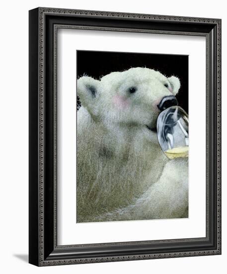 Well Chilled White-Will Bullas-Framed Giclee Print