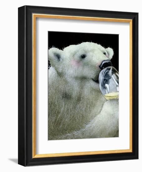 Well Chilled White-Will Bullas-Framed Giclee Print