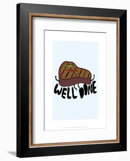 Well Done - Tom Cronin Doodles Cartoon Print-Tom Cronin-Framed Giclee Print