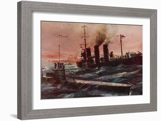 "Well Done!"-null-Framed Giclee Print