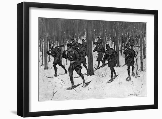 Well-Equipped British-Frederic Sackrider Remington-Framed Art Print