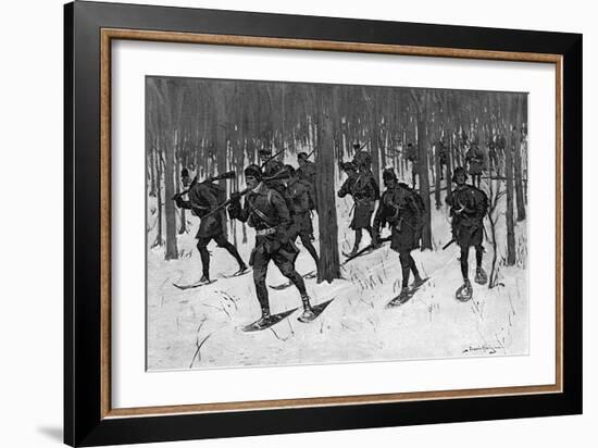 Well-Equipped British-Frederic Sackrider Remington-Framed Art Print