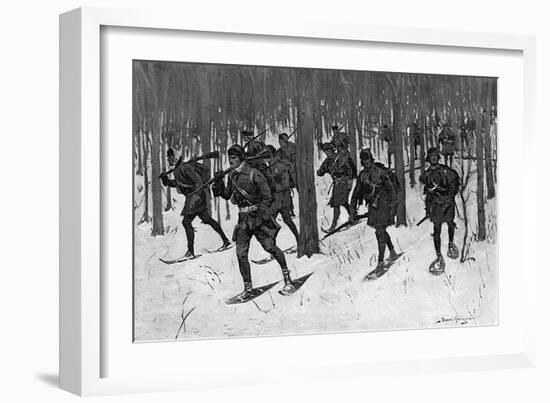 Well-Equipped British-Frederic Sackrider Remington-Framed Art Print