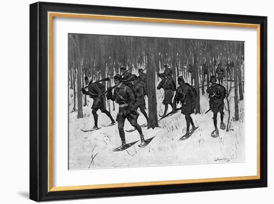 Well-Equipped British-Frederic Sackrider Remington-Framed Art Print