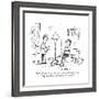 "Well, if it doesn't matter who's right and who's wrong, why don't I be ri?" - New Yorker Cartoon-David Sipress-Framed Premium Giclee Print
