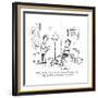 "Well, if it doesn't matter who's right and who's wrong, why don't I be ri?" - New Yorker Cartoon-David Sipress-Framed Premium Giclee Print