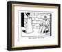 "Well, it works for Susan Sontag." - New Yorker Cartoon-Bruce Eric Kaplan-Framed Premium Giclee Print