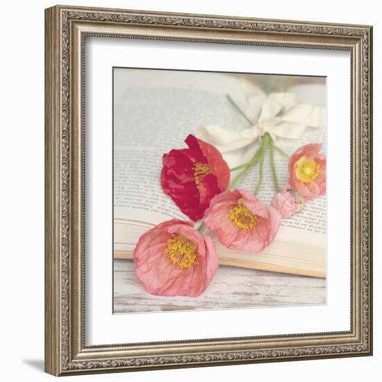 Well Red Poppy-Mandy Lynne-Framed Art Print