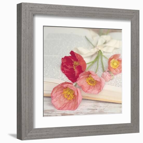 Well Red Poppy-Mandy Lynne-Framed Art Print