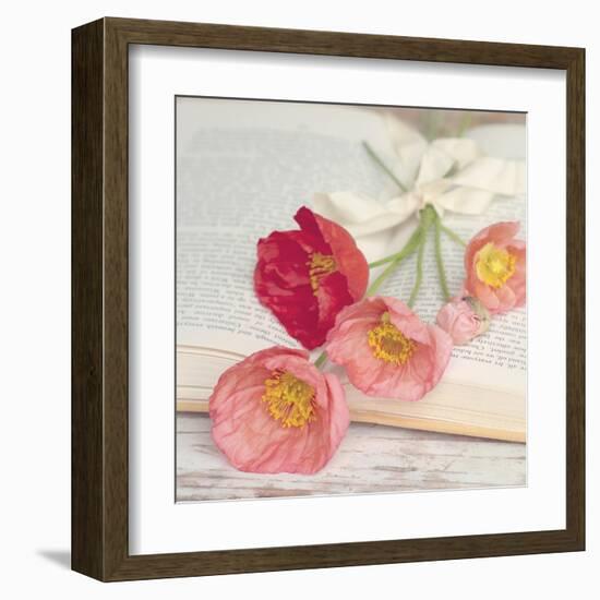 Well Red Poppy-Mandy Lynne-Framed Art Print