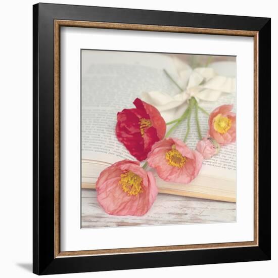 Well Red Poppy-Mandy Lynne-Framed Art Print