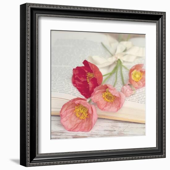 Well Red Poppy-Mandy Lynne-Framed Art Print