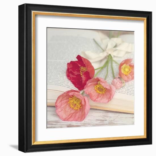 Well Red Poppy-Mandy Lynne-Framed Art Print