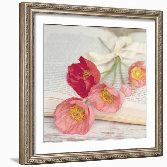 Well Red Poppy-Mandy Lynne-Framed Art Print