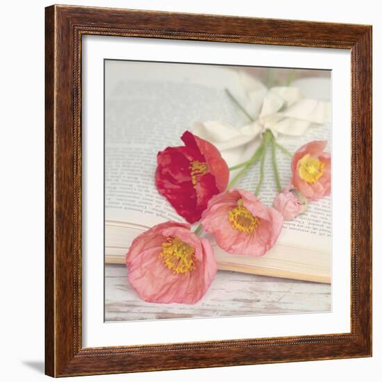 Well Red Poppy-Mandy Lynne-Framed Art Print