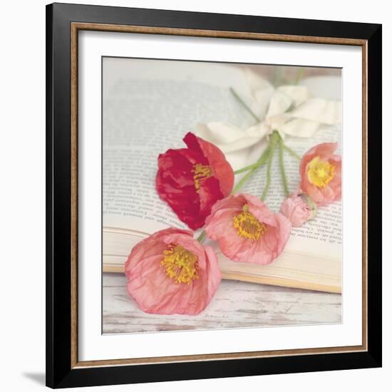 Well Red Poppy-Mandy Lynne-Framed Art Print