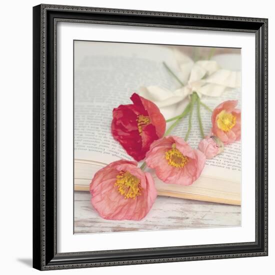 Well Red Poppy-Mandy Lynne-Framed Art Print