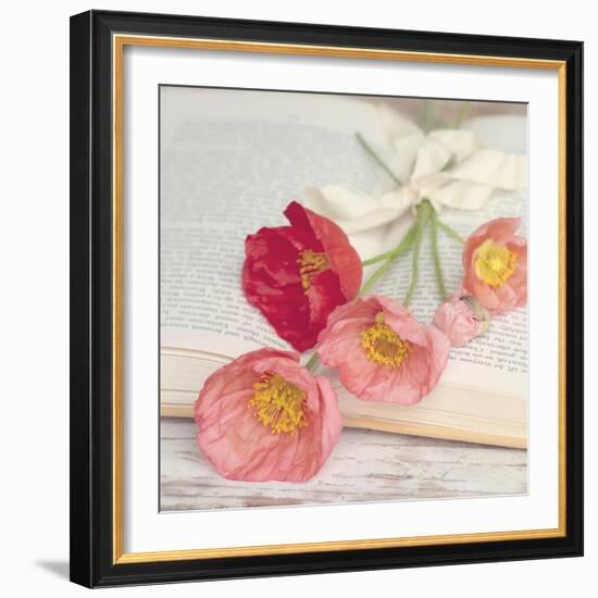 Well Red Poppy-Mandy Lynne-Framed Art Print